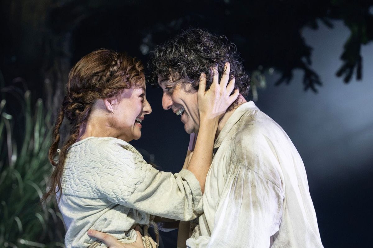 A scene from Into the Woods at the Noël Coward Theatre. Photo by Johan Persson