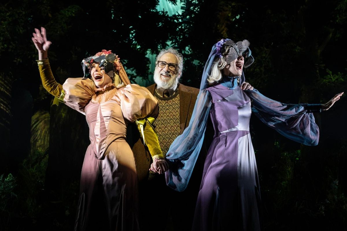A scene from Into the Woods at the Noël Coward Theatre. Photo by Johan Persson