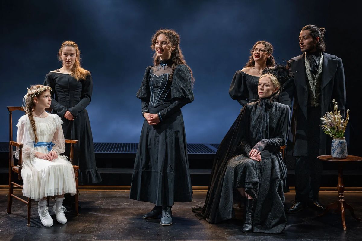 The company of Jane Eyre: A Musical at Southwark Playhouse Elephant