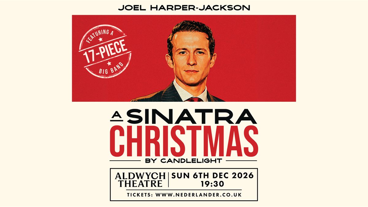 Artwork for A Sinatra Christmas By Candlelight, starring Joel Harper-Jackson, at the Aldwych Theatre on 6 December 2026