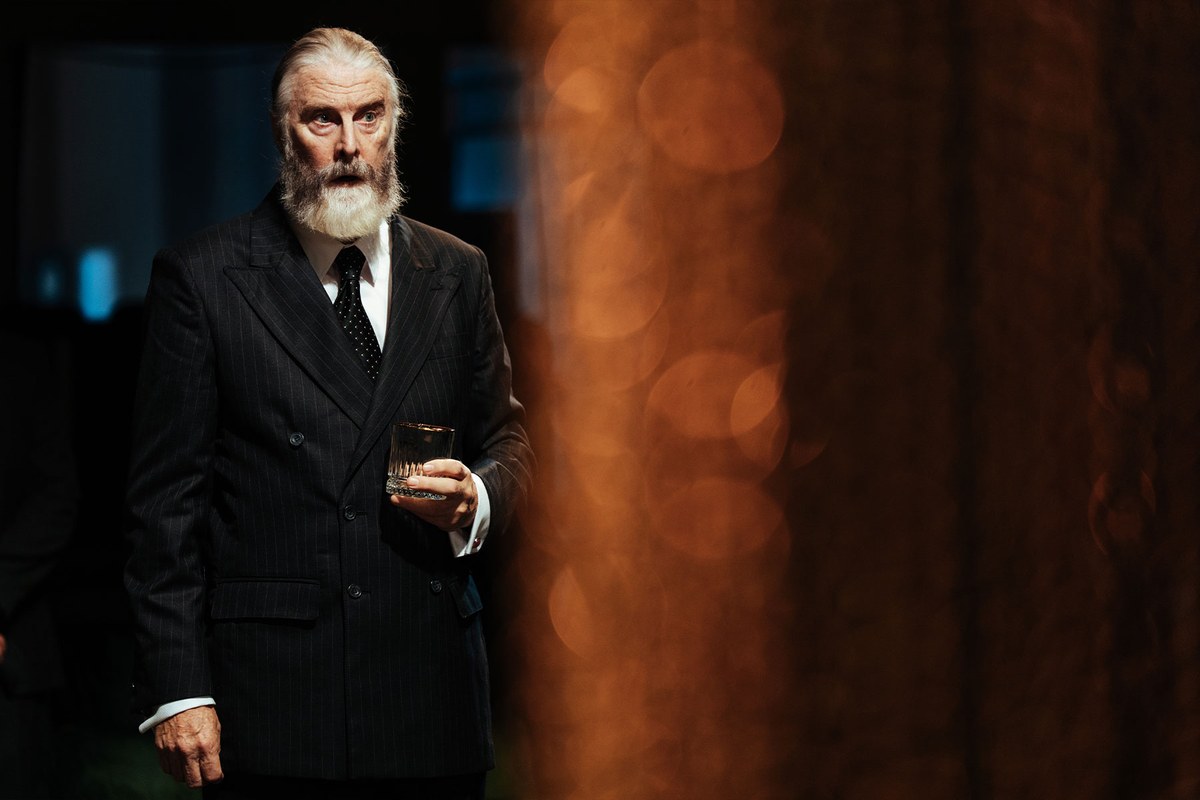 David Threlfall as King Lear in King Lear at the Royal Exchange Theatre, Manchester. Photo by Helen Murray
