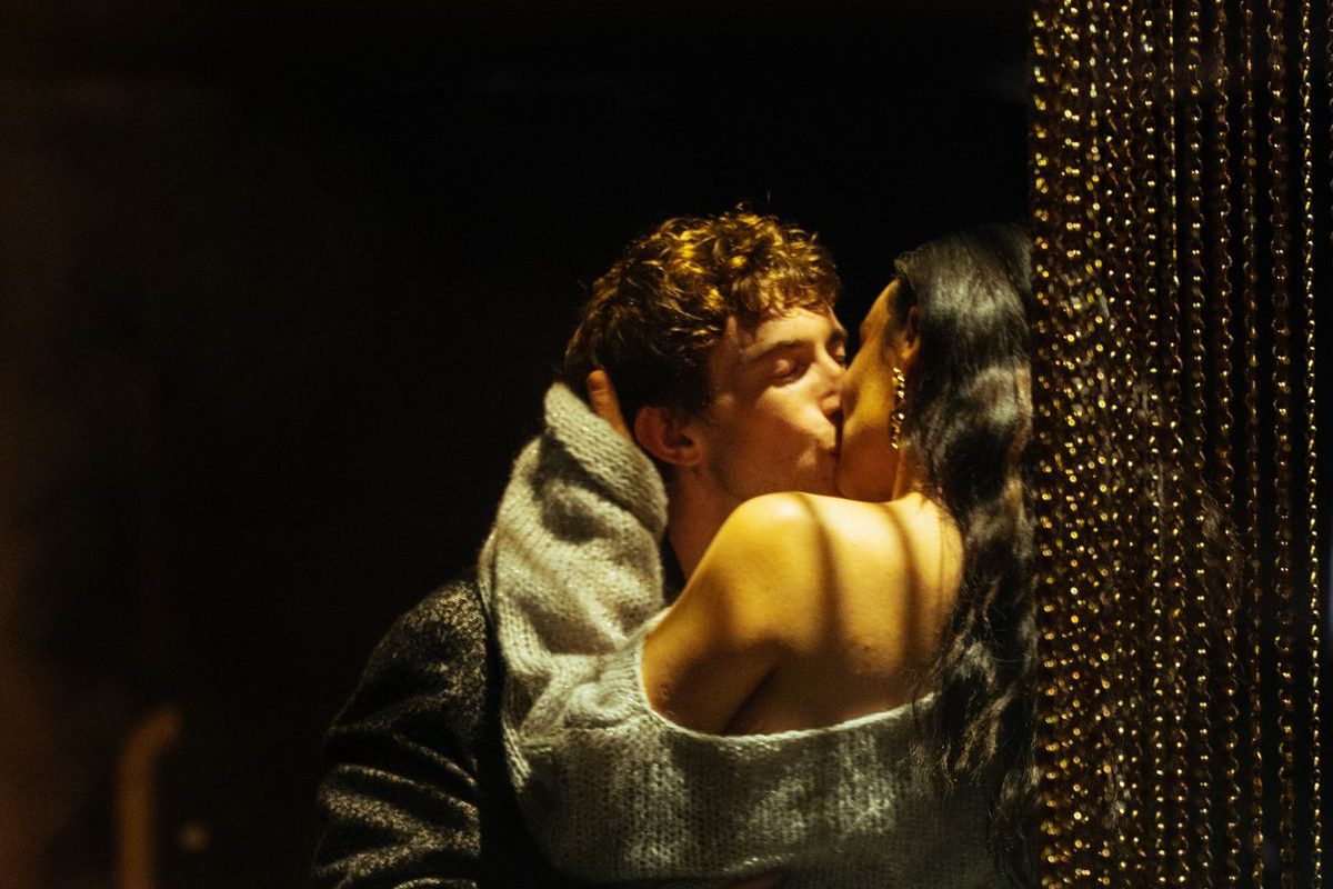 Paddy Stafford as Edmund and Nadine Shah as Goneril in King Lear at the Royal Exchange Theatre. Photo by Helen Murray Paddy Stafford as Edmund and Nadine Shah as Goneril in King Lear at the Royal Exchange Theatre. Photo by Helen Murray