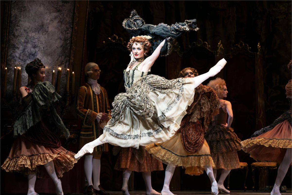 Artists of The Royal Ballet in the Act 2 party scene of Manon, from the company’s 2024 revival. Photo by Foteini Christofilopoulou Artists of The Royal Ballet in the Act 2 party scene of Manon, from the company’s 2024 revival. Photo by Foteini Christofilopoulou