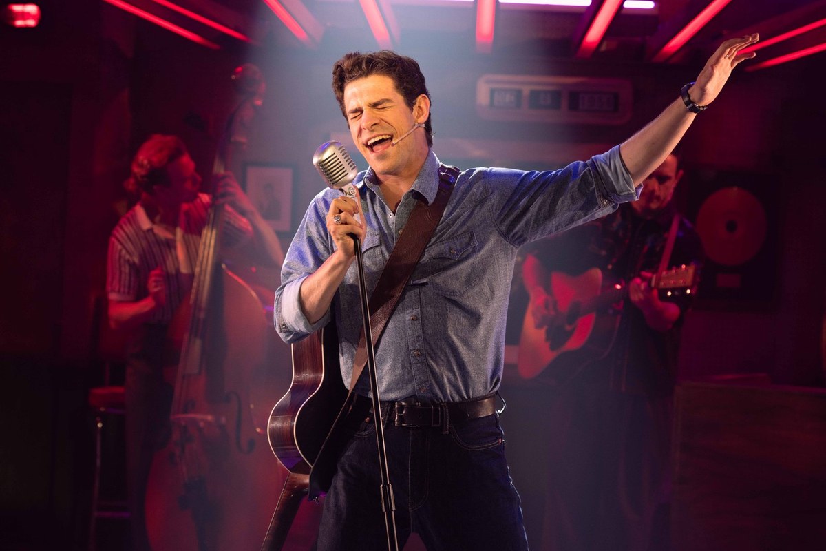 Connor Payne in Million Dollar Quartet. Photo by Alex Tabrizi