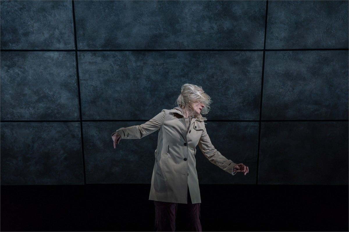 Anne-Marie Duff as Julie in Some Woman at the National Theatre. Photo by Ellie Kurttz