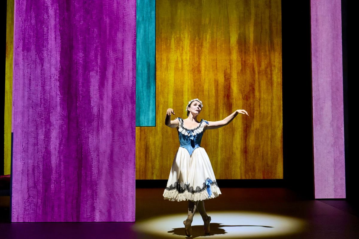 Natalia Osipova dances in The Standard of Living at the Theatre Royal Haymarket. Photo by Manuel Harlan
