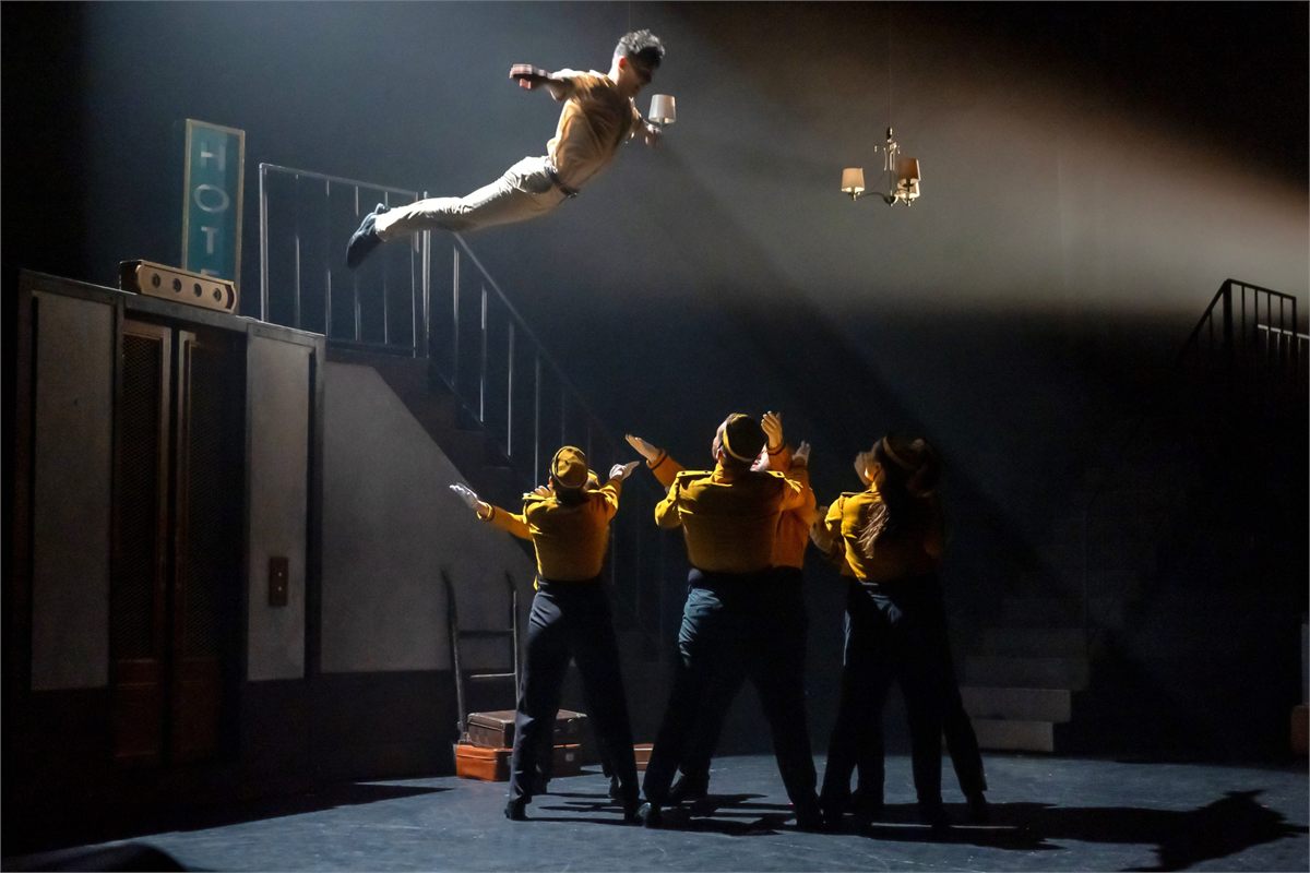 The company of RB Dance Company’s Stories at the Peacock Theatre