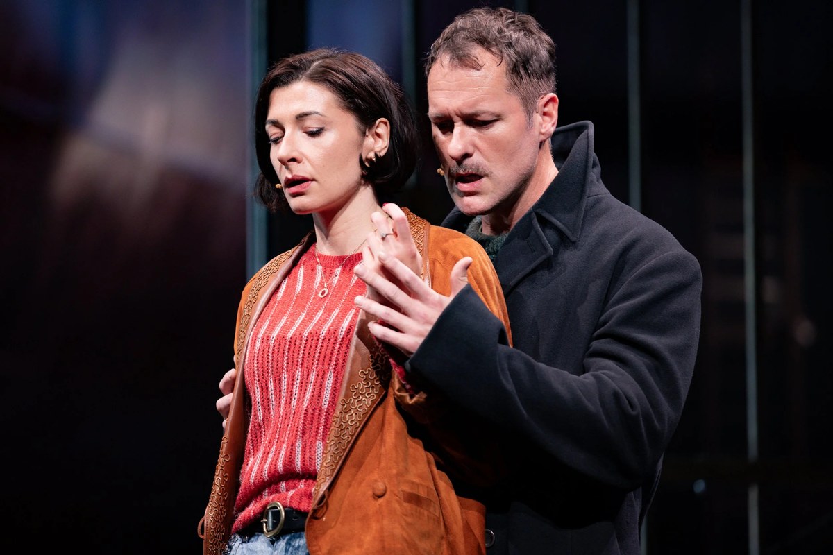 Frances McNamee and Declan Bennett in The Last Ship at the Theatre Royal Drury Lane