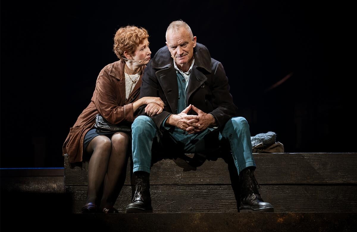Jackie Morrison and Sting in The Last Ship at the Theatre Royal Drury Lane