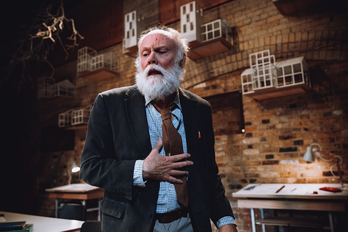 A scene from The Master Builder at the Arcola Theatre
