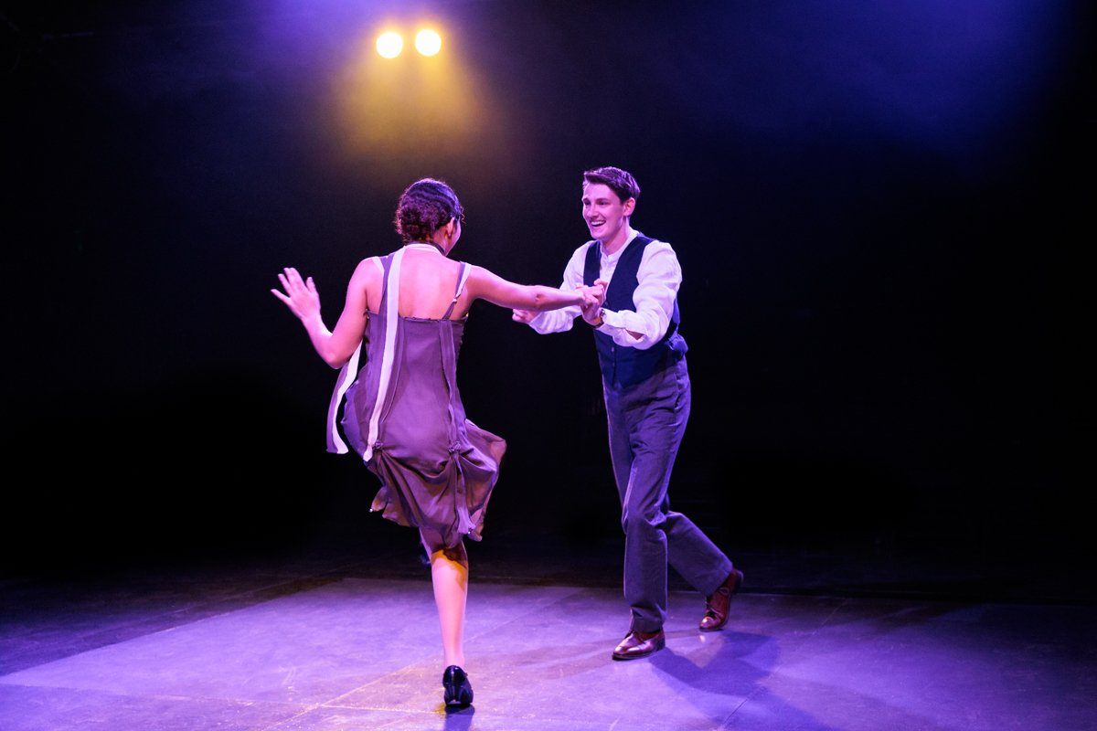 A dance scene from Twenty Thousand Streets Under the Sky at Southwark Playhouse Borough. Photo by Mitzi de Margary