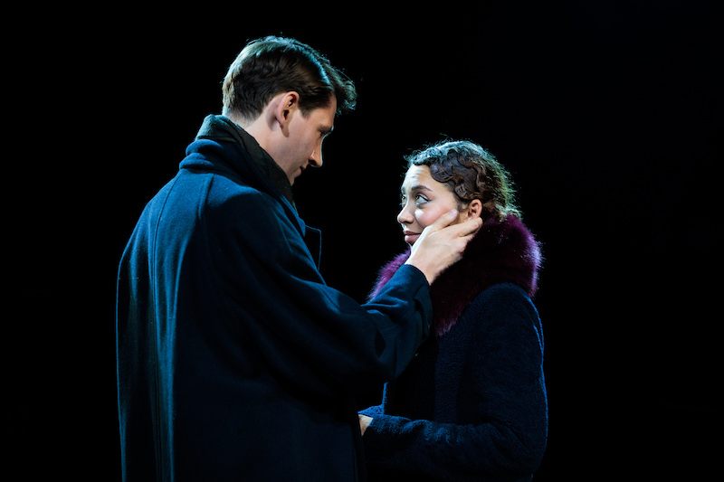Jordan Scowen as Bob and Yanexi Enriquez as Jenny Maple in Twenty Thousand Streets Under the Sky. Photo by Mitzi de Margary