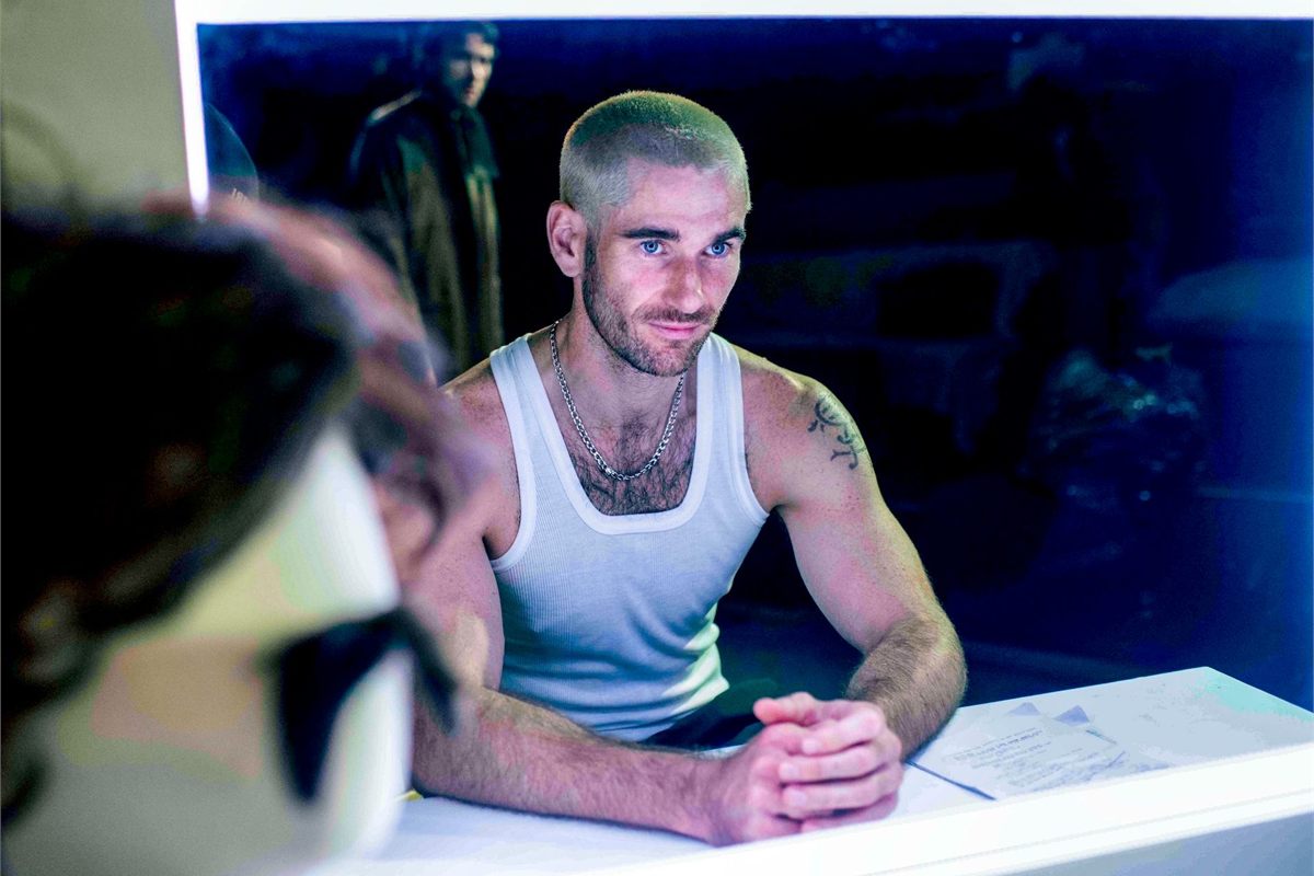 Robbie Martin in What the Animals Say. Photo: Gavin Watson Robbie Martin as Eddie in What the Animals Say at the Finborough Theatre